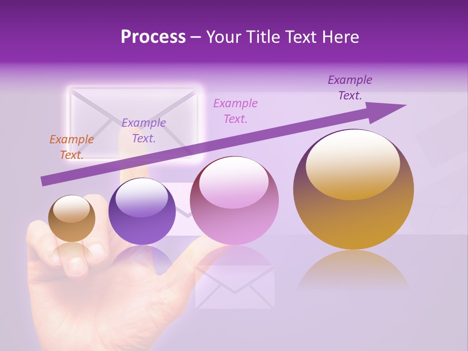 High Modern Finger PowerPoint Template