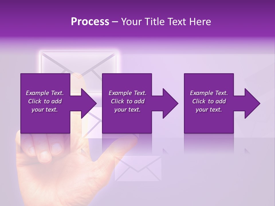 High Modern Finger PowerPoint Template