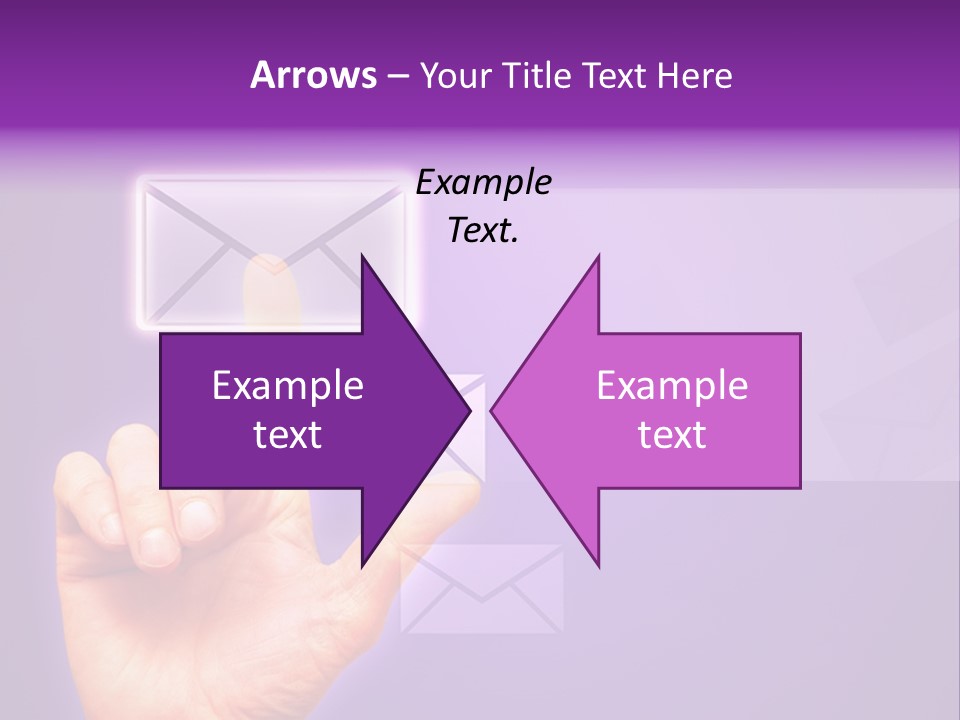High Modern Finger PowerPoint Template