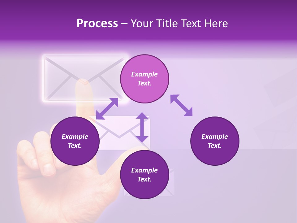High Modern Finger PowerPoint Template