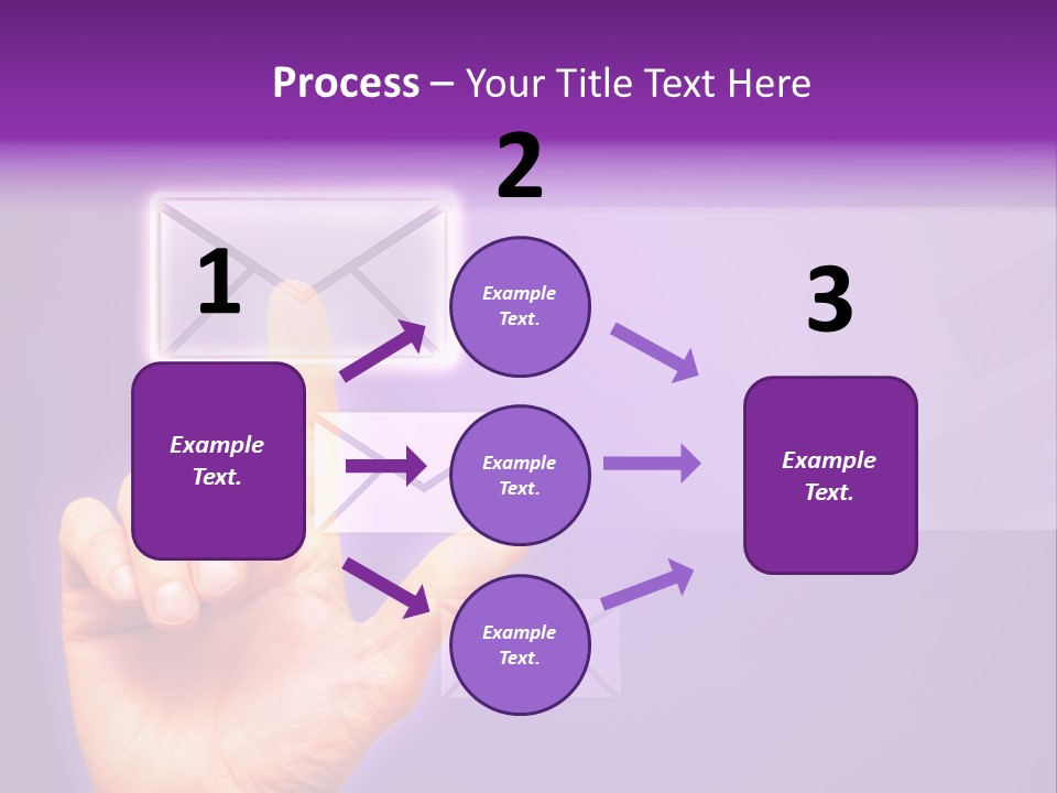 High Modern Finger PowerPoint Template