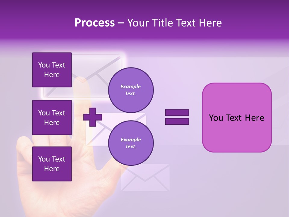 High Modern Finger PowerPoint Template