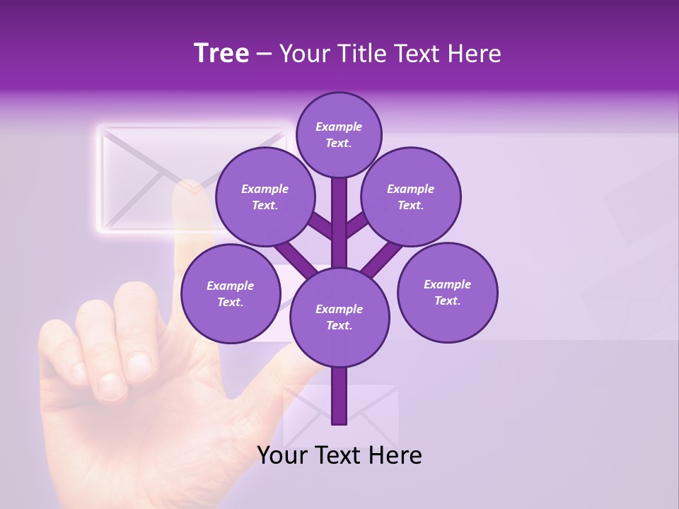 High Modern Finger PowerPoint Template