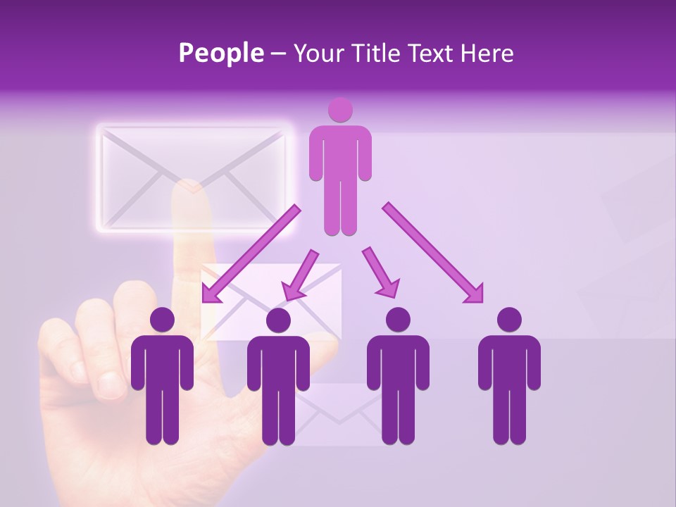 High Modern Finger PowerPoint Template