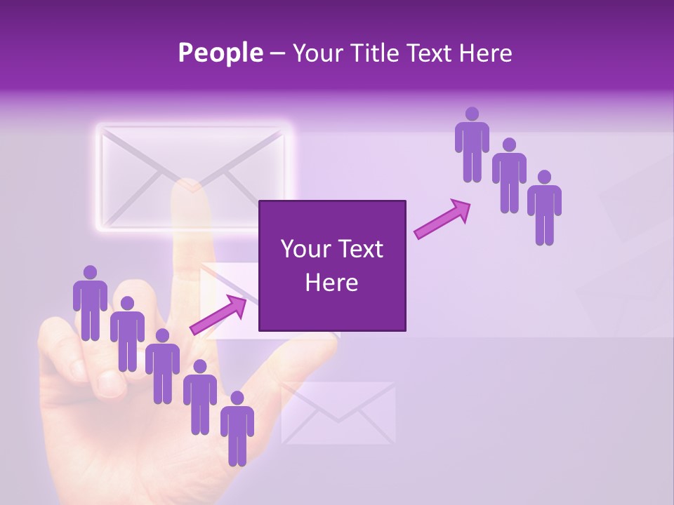 High Modern Finger PowerPoint Template