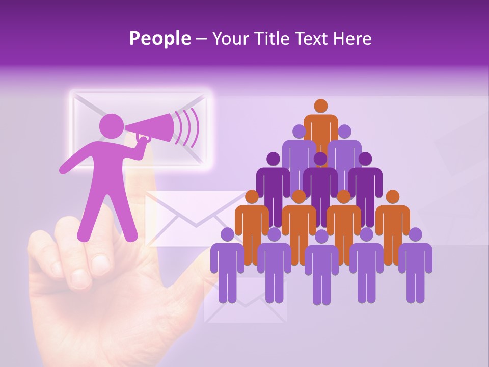 High Modern Finger PowerPoint Template