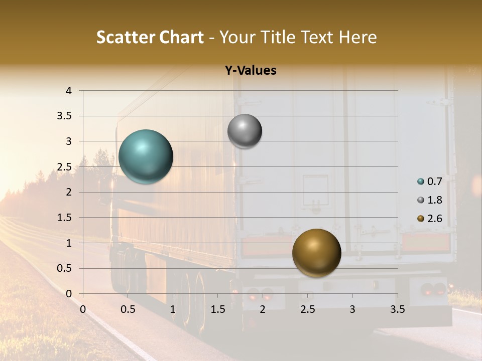 Transport Sky Asphalt PowerPoint Template