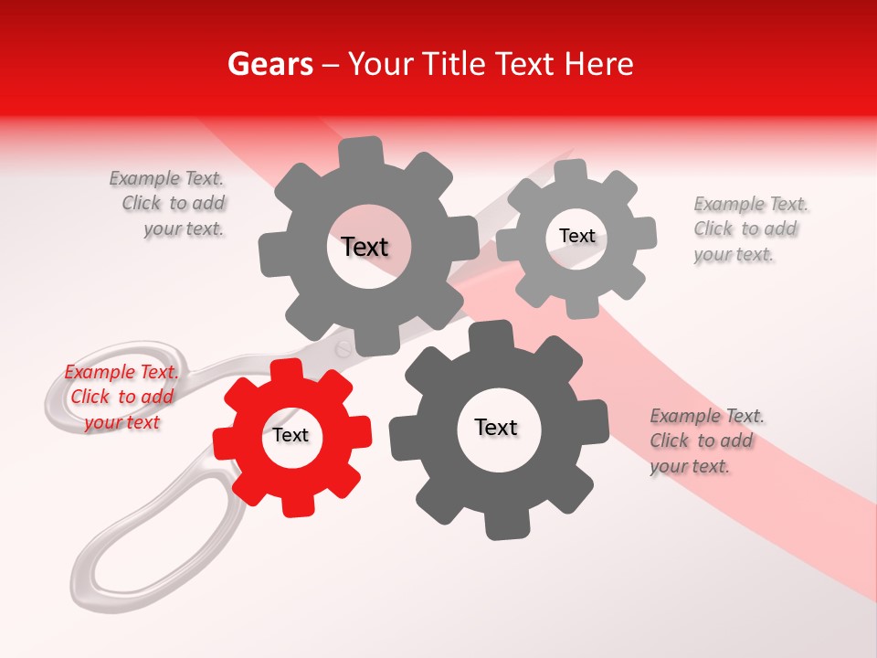 Contrasts Organization Render PowerPoint Template