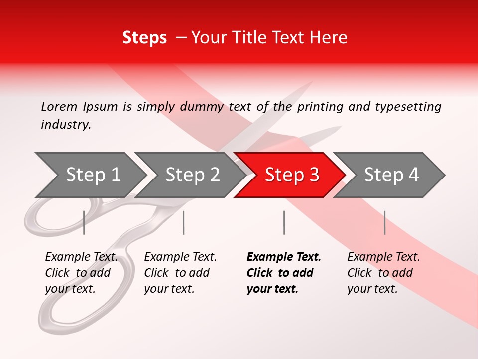 Contrasts Organization Render PowerPoint Template