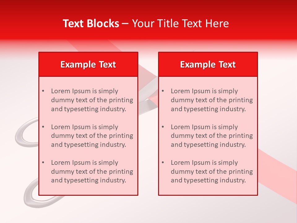Contrasts Organization Render PowerPoint Template