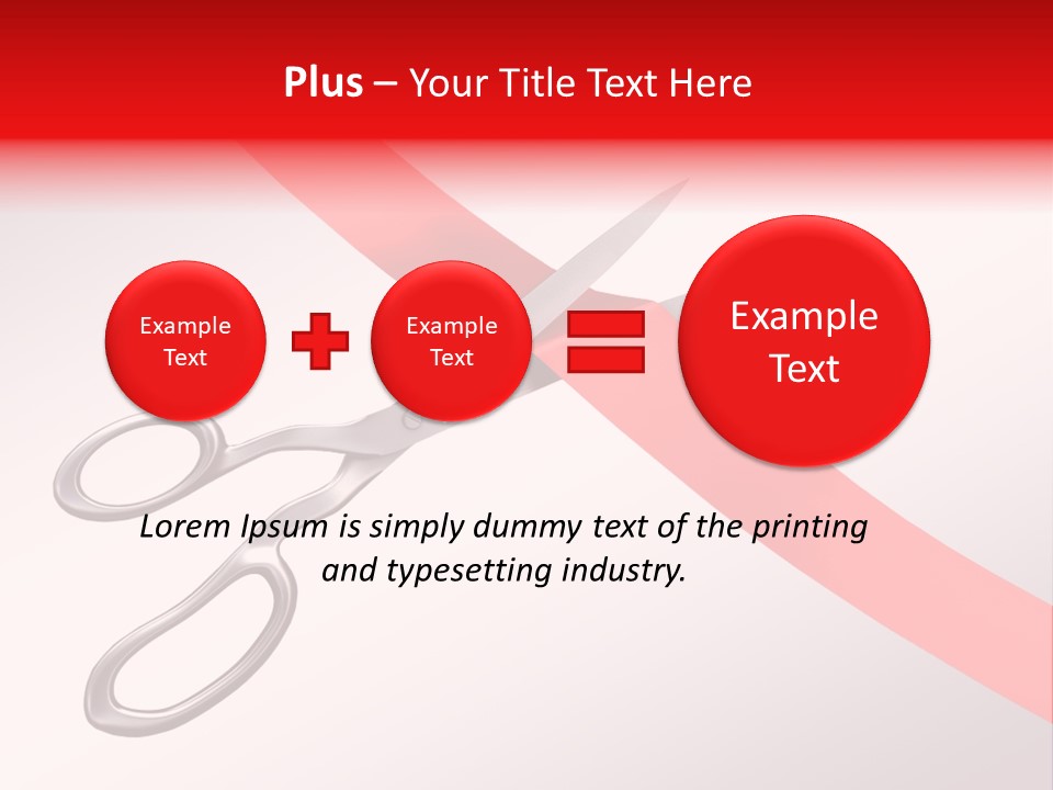 Contrasts Organization Render PowerPoint Template