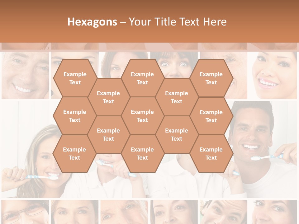 Father Care Child PowerPoint Template