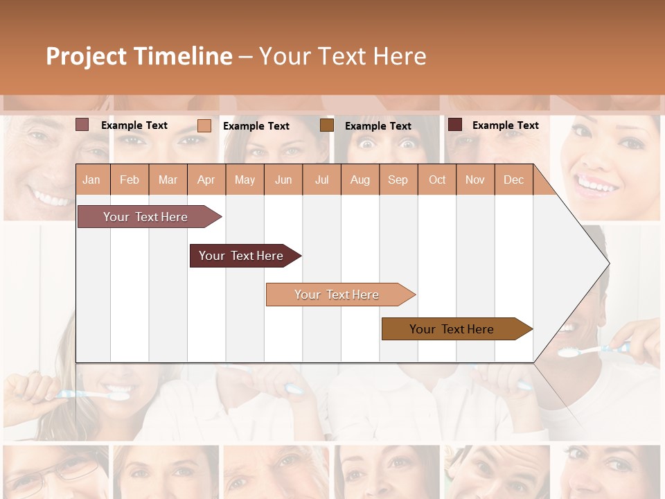 Father Care Child PowerPoint Template