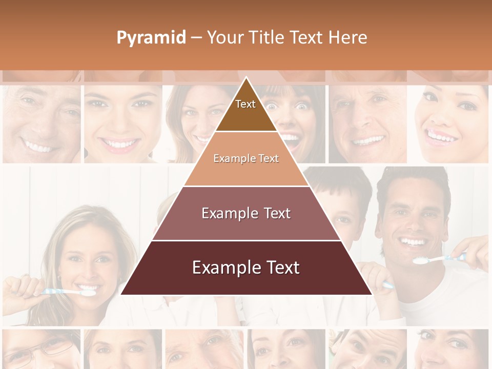 Father Care Child PowerPoint Template