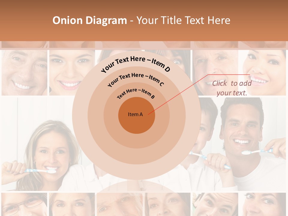 Father Care Child PowerPoint Template