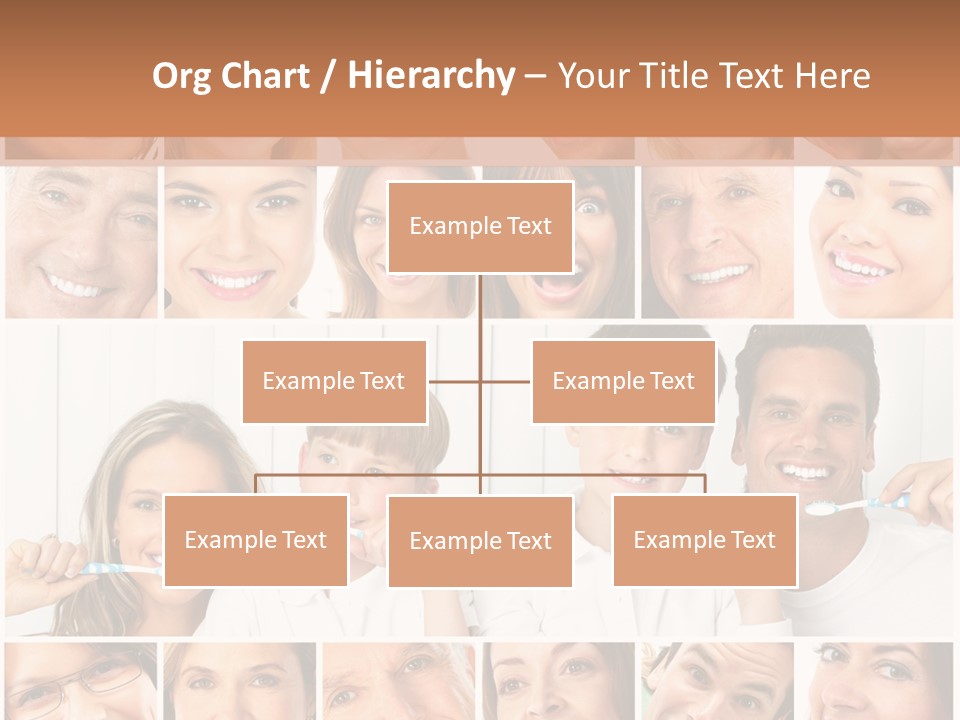 Father Care Child PowerPoint Template