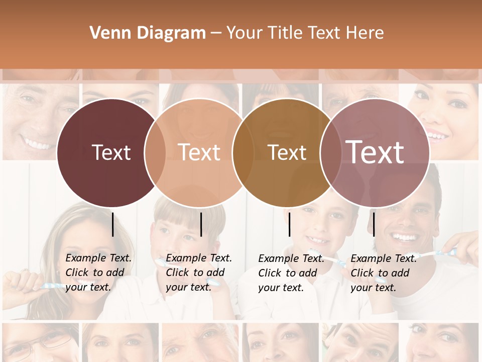 Father Care Child PowerPoint Template