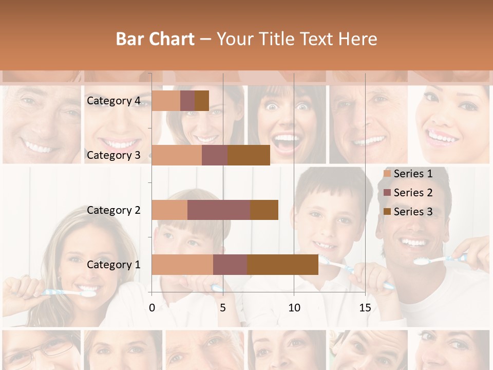 Father Care Child PowerPoint Template