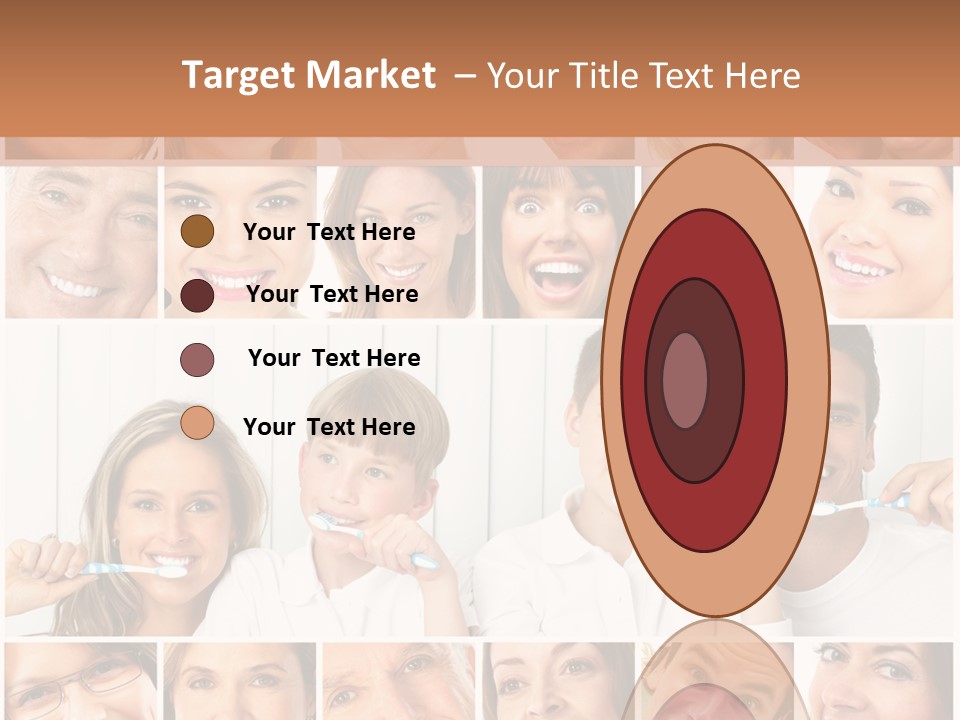 Father Care Child PowerPoint Template