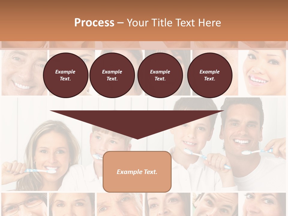 Father Care Child PowerPoint Template