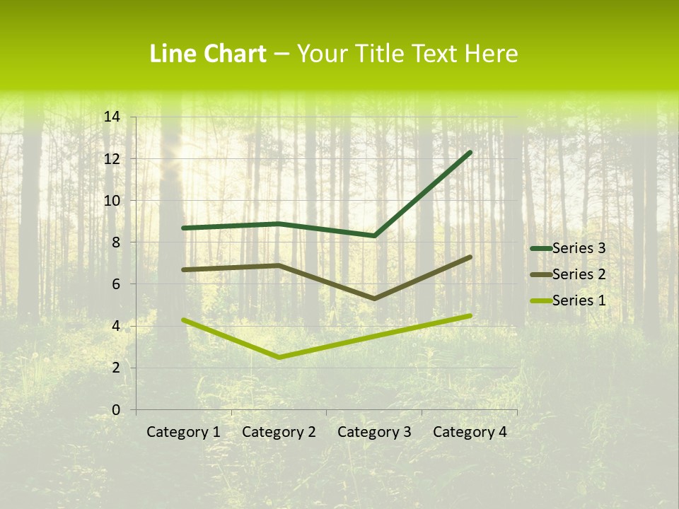 Forest Branch Leaves PowerPoint Template