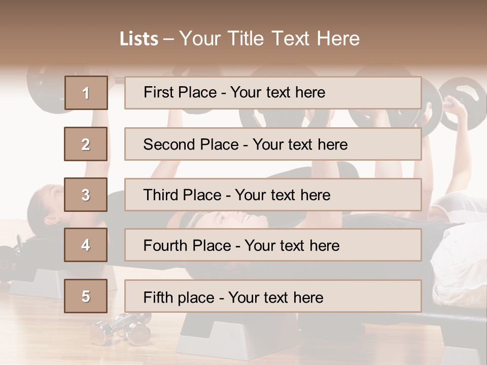 Class Fit Sport PowerPoint Template