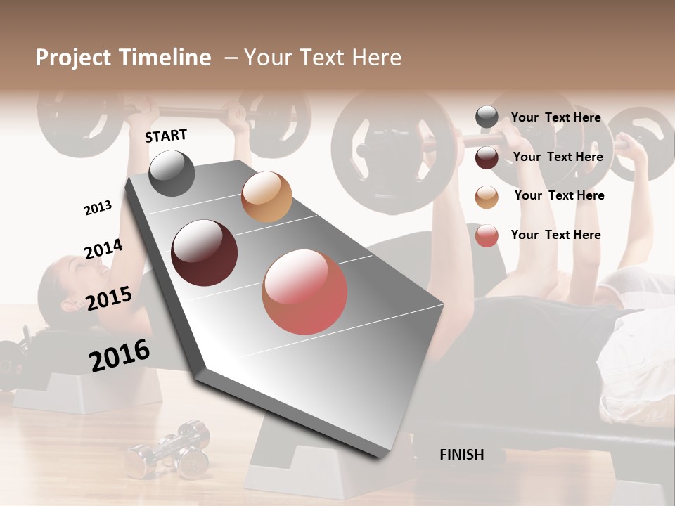Class Fit Sport PowerPoint Template