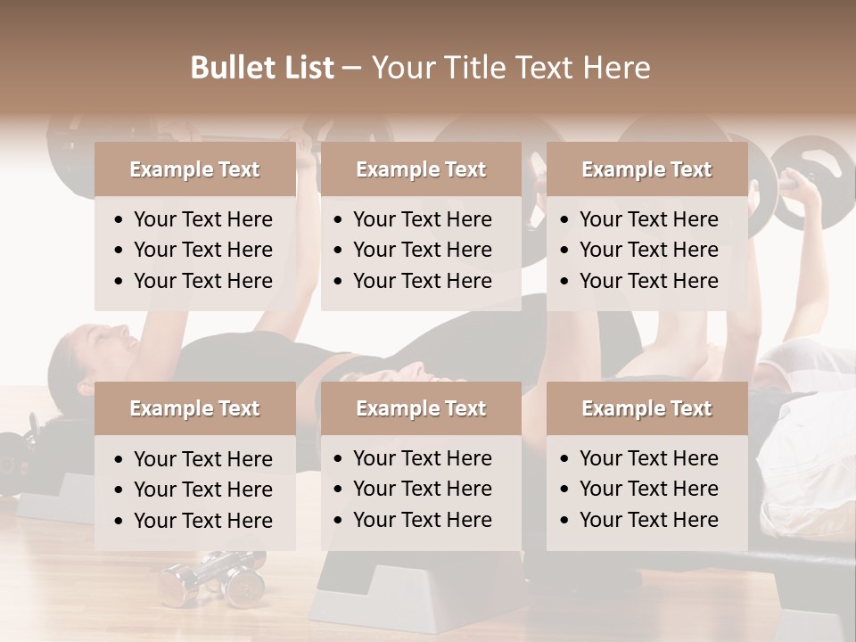 Class Fit Sport PowerPoint Template