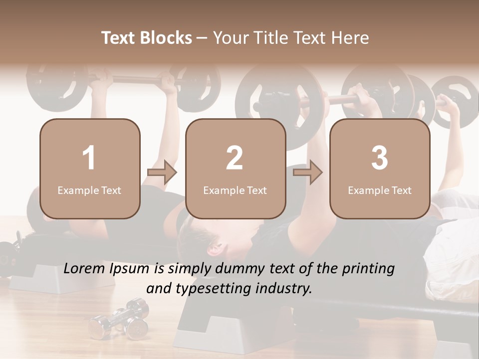 Class Fit Sport PowerPoint Template