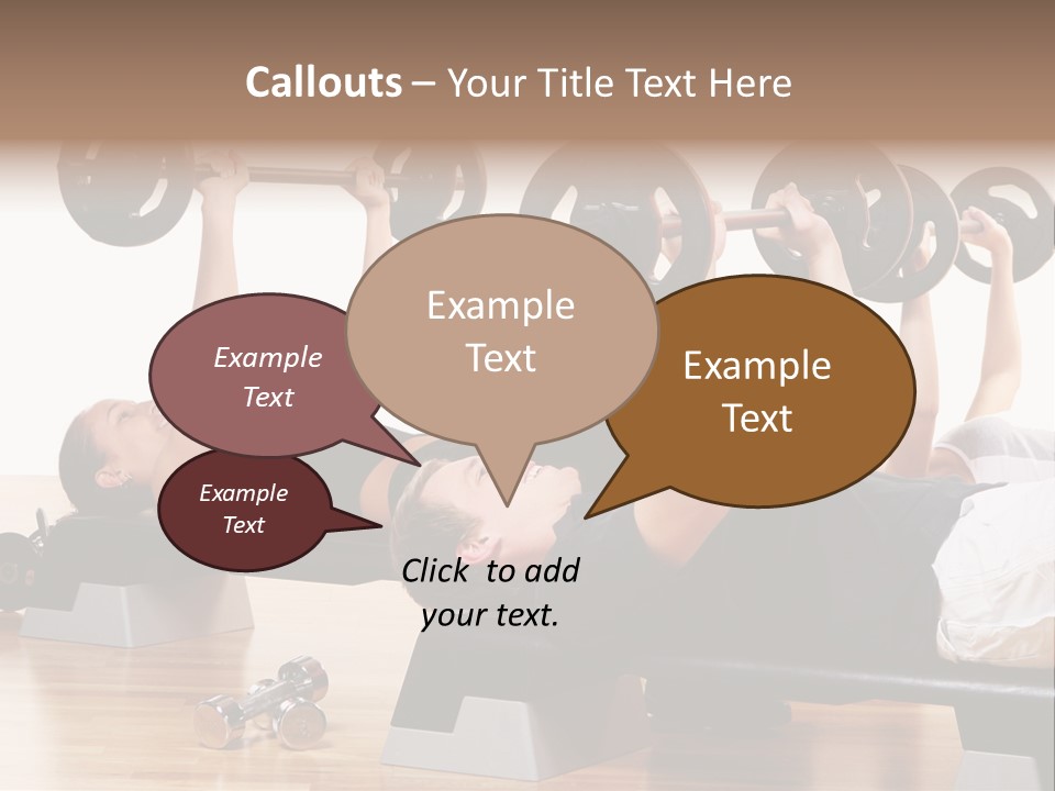 Class Fit Sport PowerPoint Template