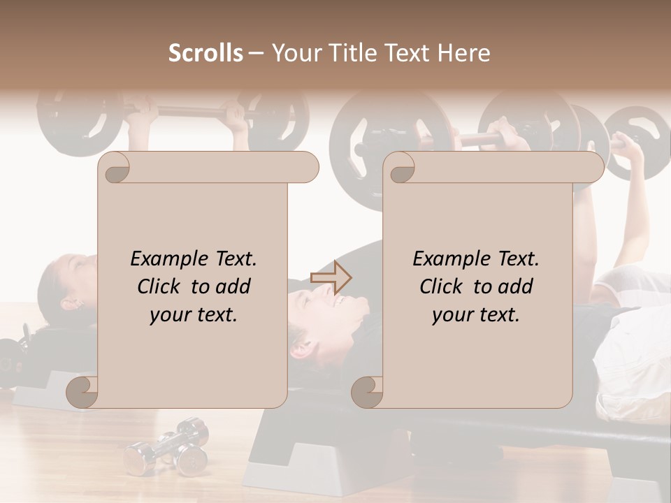 Class Fit Sport PowerPoint Template
