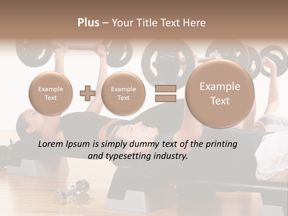 Class Fit Sport PowerPoint Template