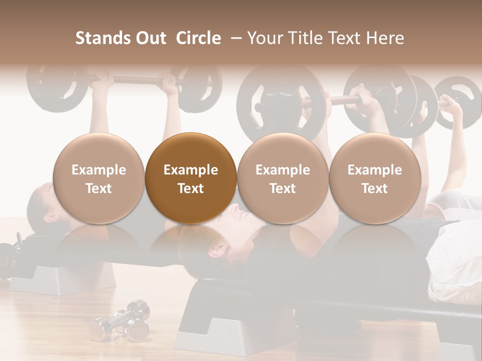 Class Fit Sport PowerPoint Template