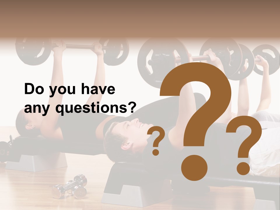 Class Fit Sport PowerPoint Template