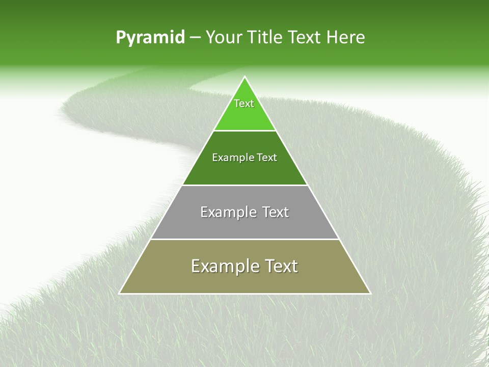 Grass Corridor Ecology PowerPoint Template