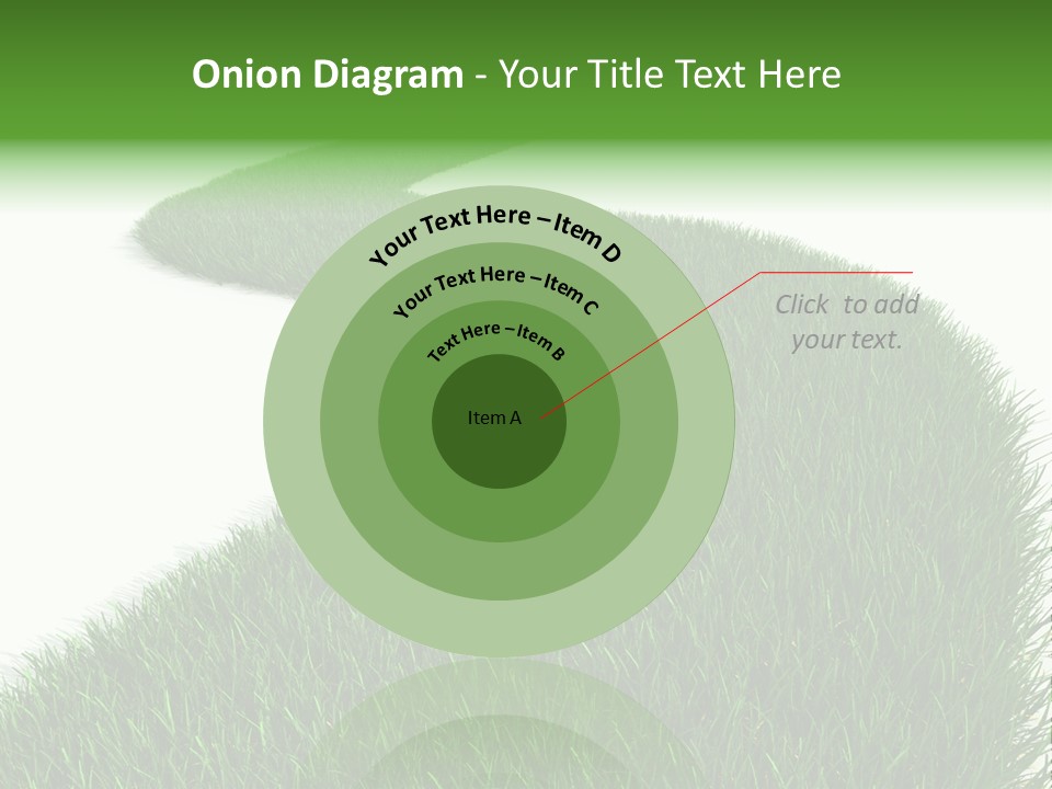Grass Corridor Ecology PowerPoint Template