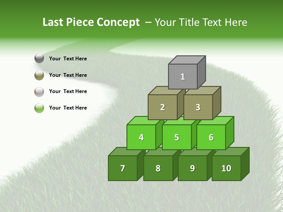 Grass Corridor Ecology PowerPoint Template