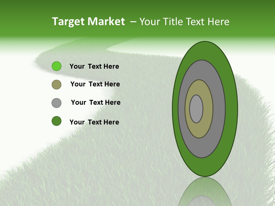 Grass Corridor Ecology PowerPoint Template