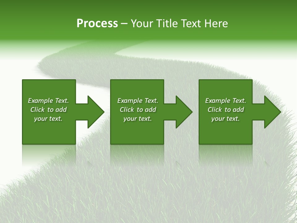 Grass Corridor Ecology PowerPoint Template