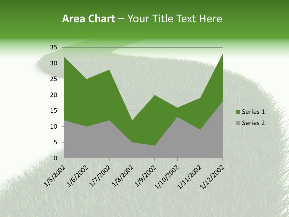 Grass Corridor Ecology PowerPoint Template