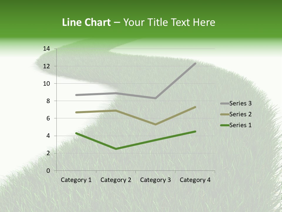 Grass Corridor Ecology PowerPoint Template