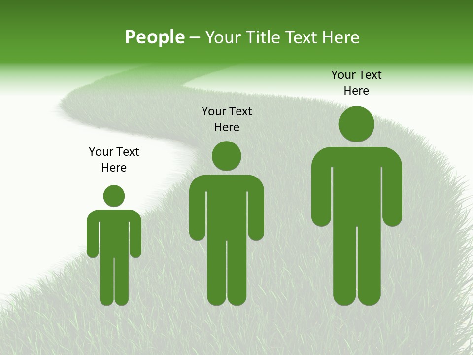 Grass Corridor Ecology PowerPoint Template