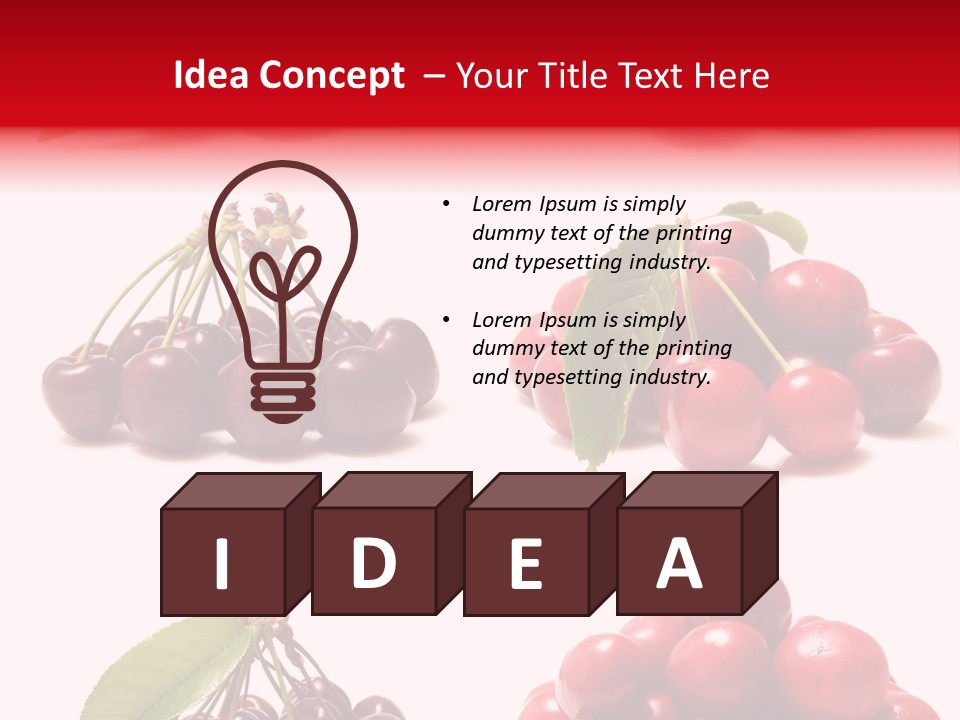 Pulpy Honeyed Eat PowerPoint Template