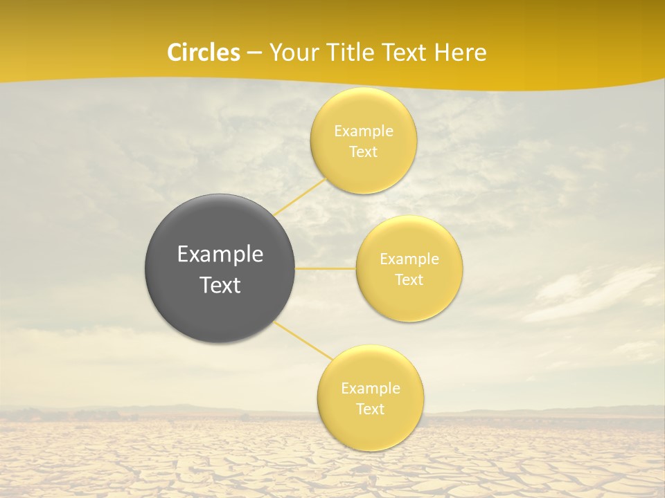 Drought Land PowerPoint Template
