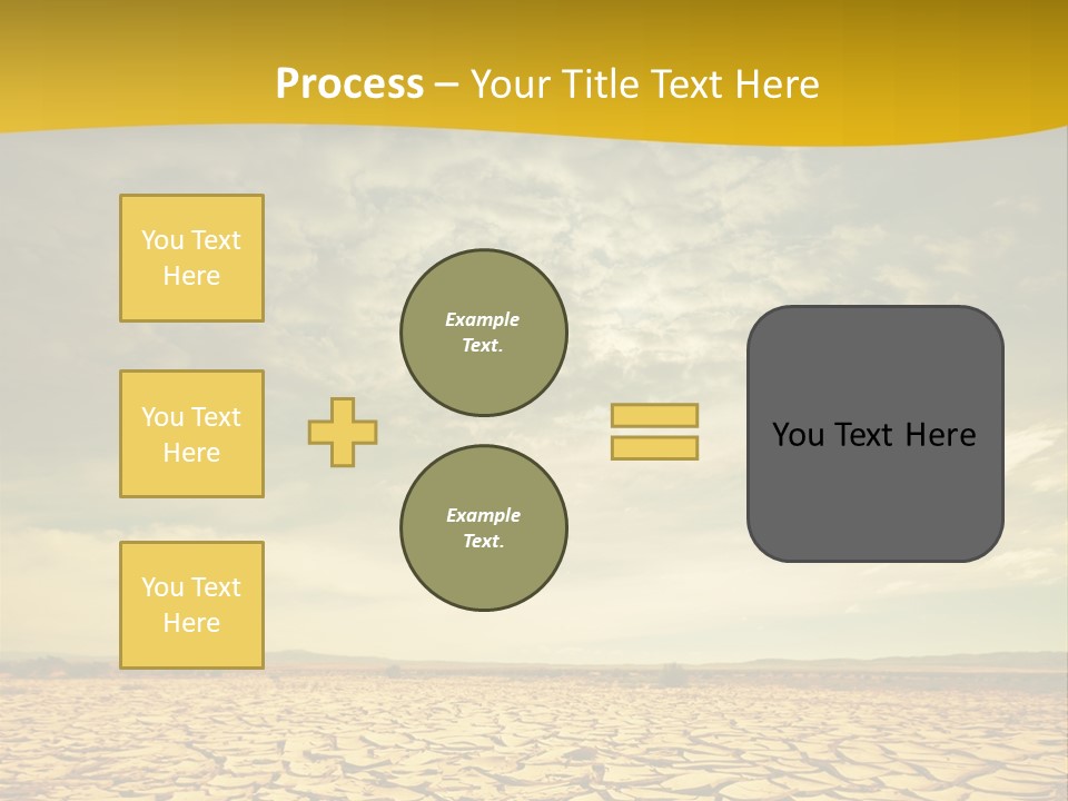 Drought Land PowerPoint Template