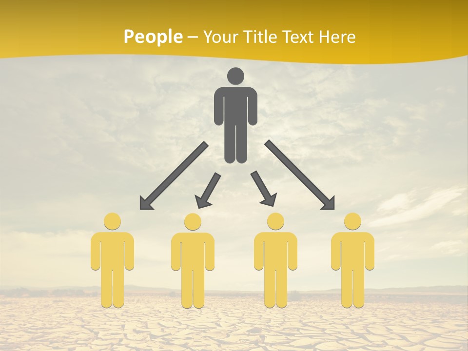 Drought Land PowerPoint Template