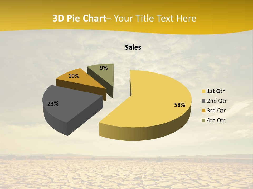 Drought Land PowerPoint Template