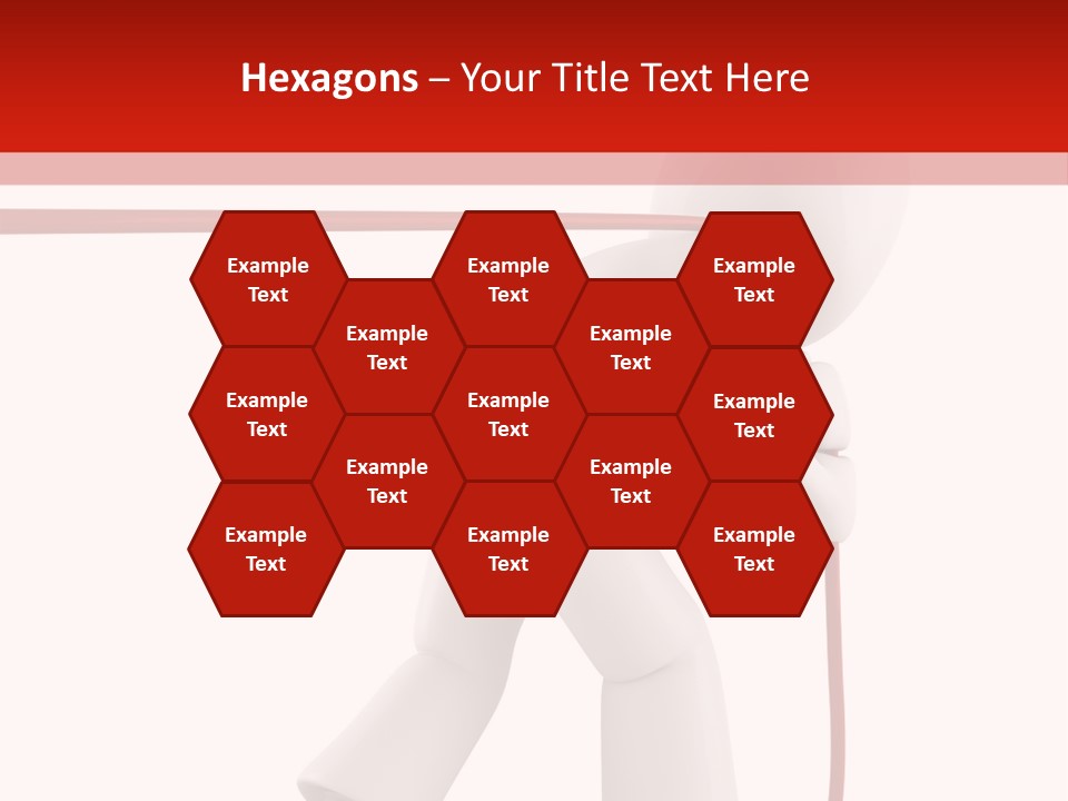 Caucasian Men Worker PowerPoint Template