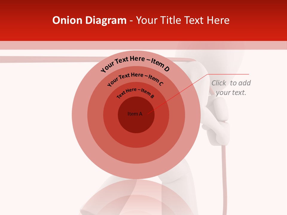 Caucasian Men Worker PowerPoint Template