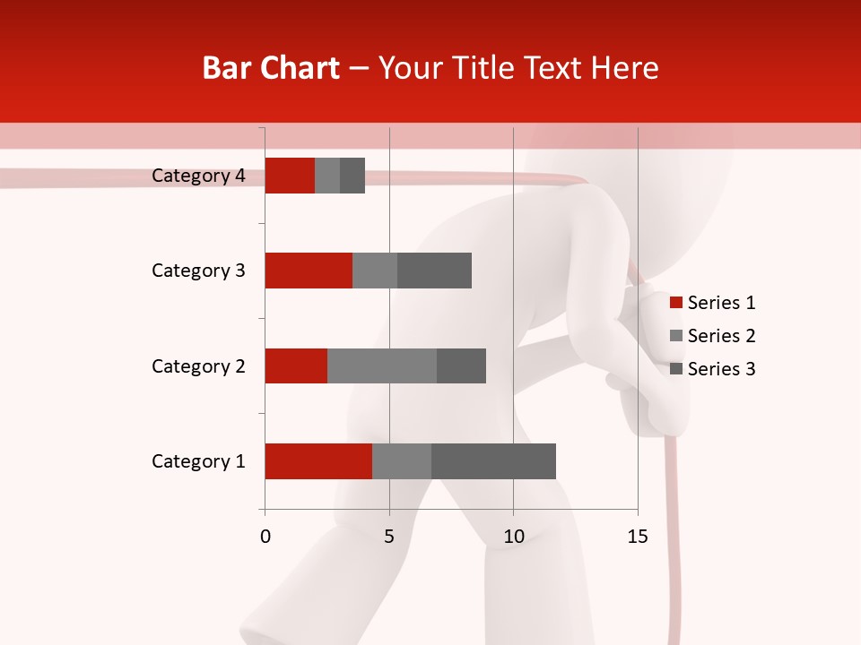 Caucasian Men Worker PowerPoint Template